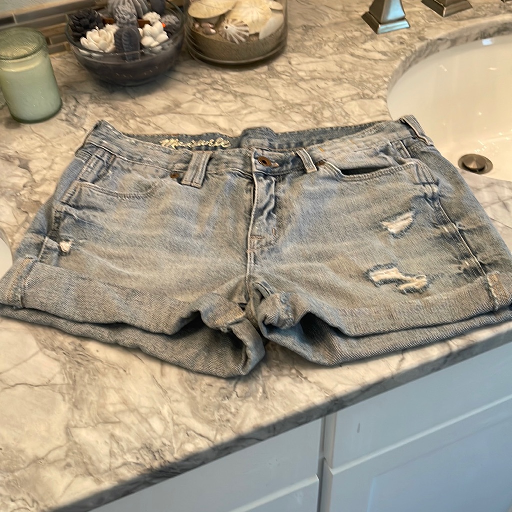 Madewell Cutoff Jean Shorts